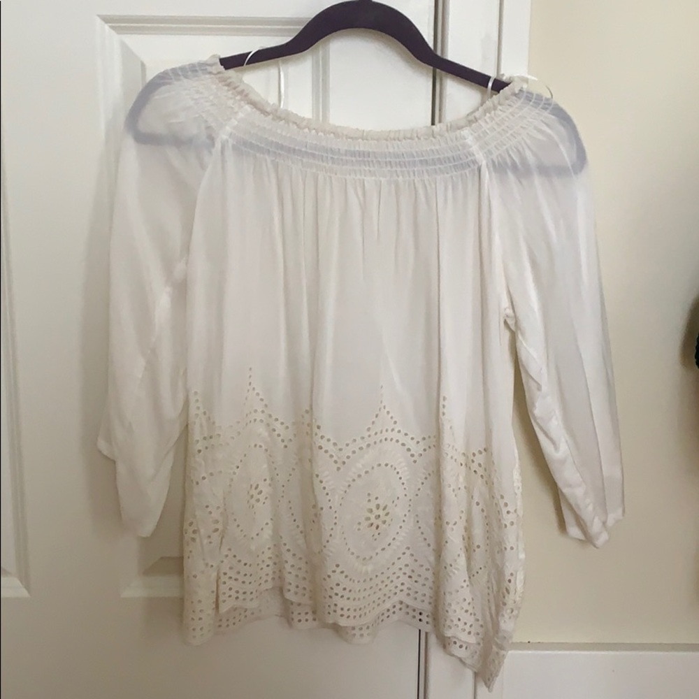 Cream Blouse